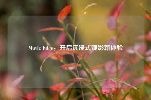 Muviz Edge，开启沉浸式观影新体验