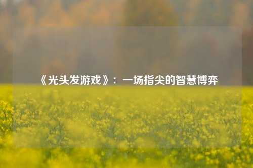  《光头发游戏》：一场指尖的智慧博弈